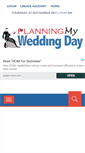 Mobile Screenshot of planningmyweddingday.com